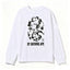 BAPE Style "BY BATHING APE" Camo Ape Head Long-Sleeve Tee - White/Monochrome Camo