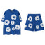 Denim Tears Royal Blue Cotton Wreath Matching Set