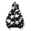 BAPE Shark Black White Star Camo Full‑Zip Hoodie