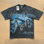 Valley Dreams Vintage Portrait Graphic T-Shirt Washed Black