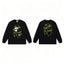 BAPE Style Big Camo Ape Head Long-Sleeve Tee - Black/Green