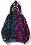 BAPE Shark Split Camo Full‑Zip Hoodie