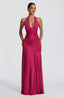 Cova Maxi Dress - Raspberry