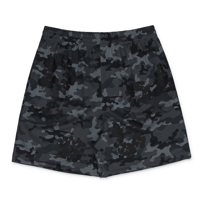 Denim Tears Black Wreath Camo Shorts Hover Image