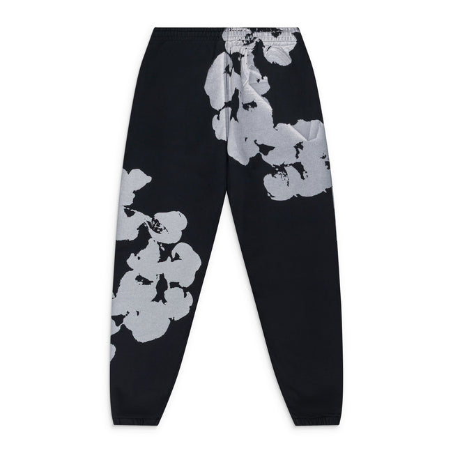 Denim Tears Black Jumbo Wreath Sweatpants Main Image