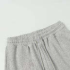 Denim Tears Light Gray Printed Short Sleeve T-Shirt & Drawstring Shorts