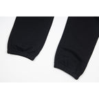 Denim Tears Black Skull Graphic Cuffed Sweatpants