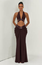 Sophie Bralette - Plum Brown