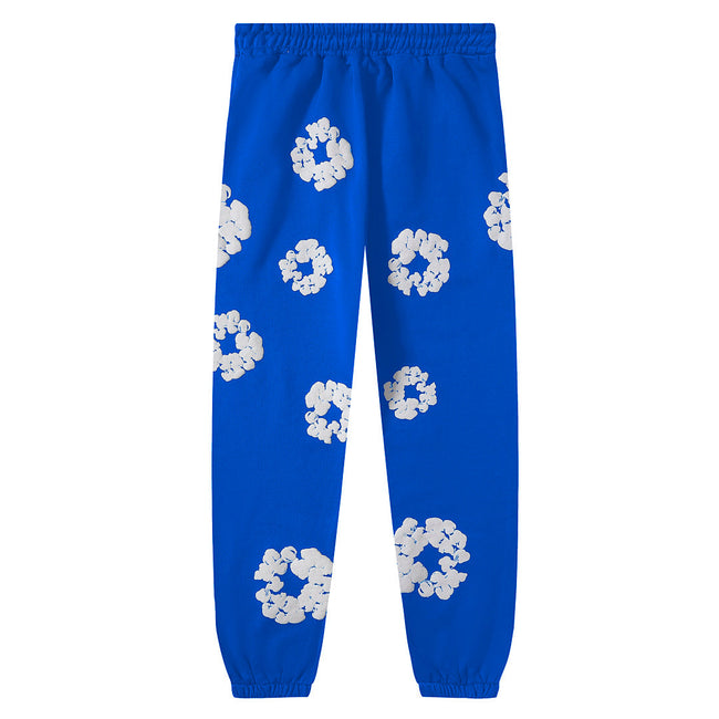 Denim Tears All‑Over Floral Print Streetwear 2‑Piece Tracksuit Main Image
