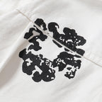 Denim Tears All‑Over Black Floral Print Streetwear Jacket