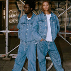 Corteiz Heavyweight Denim Pants Light blue