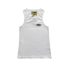 Corteiz Embroidered Logo Tank Top – White