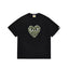 BAPE x PLAY Style Camo Heart Short-Sleeve Tee - Black/Classic Green