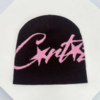 American Hip Hop Street Corteiz Cruise Knitted Hat for Men and Women Warm Rap Personalized Street Dance Ins Hoodie (2)