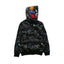 BAPE  Fall Winter  Shark Space Galaxy Camo Full‑Zip Hoodie