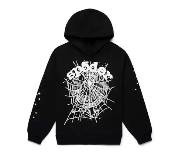 跨境美潮Sp5der连帽卫衣 P*NK V2防污处理青春流行款 (1)
