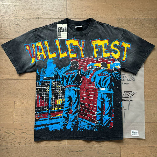 Vale Forever "Valley Fest" Vintage Tee (Black) Hover Image