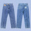 Corteiz Heavyweight Denim Pants Light blue