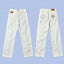 Corteiz Heavyweight Denim Pants White