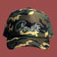 Corteiz Vintage Camo Trucker Hat with Signature Script Logo