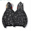 BAPE Shark Starry Night Camo Full‑Zip Hoodie