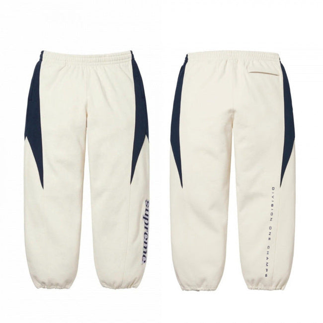 SUPREME Trendy SWEATPANTS Street Street Trendy Men's Loose Velvet Waist Pants Leg Tight Sports Pants Casual (3) Hover Image