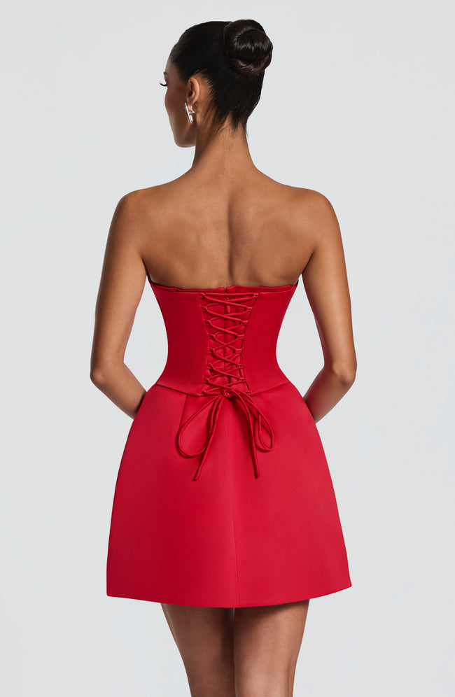 Torin Mini Dress - Red Main Image