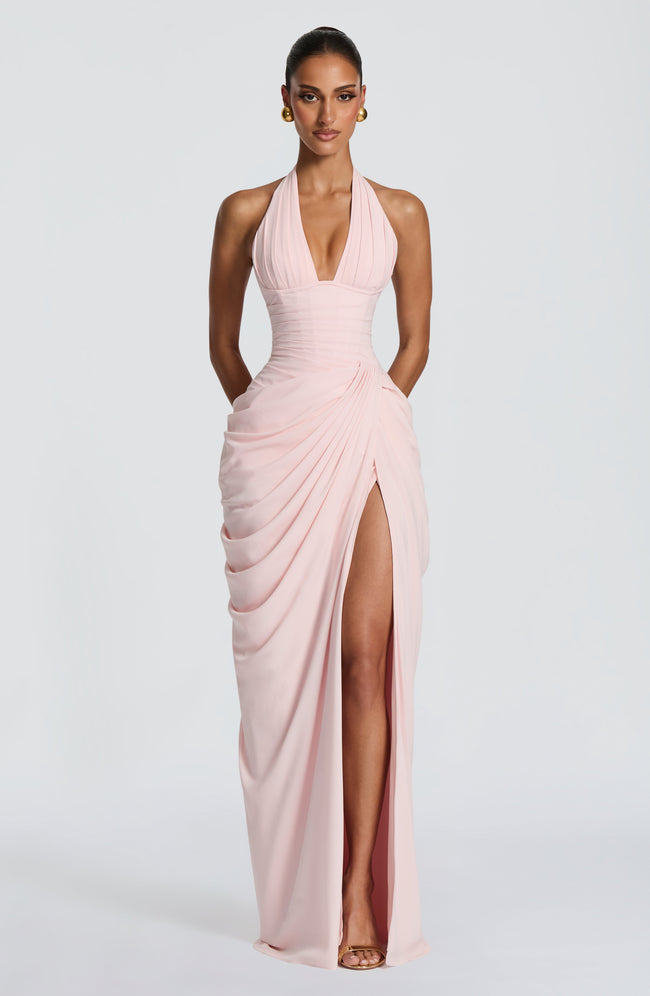 Minette Maxi Dress - Blush Hover Image