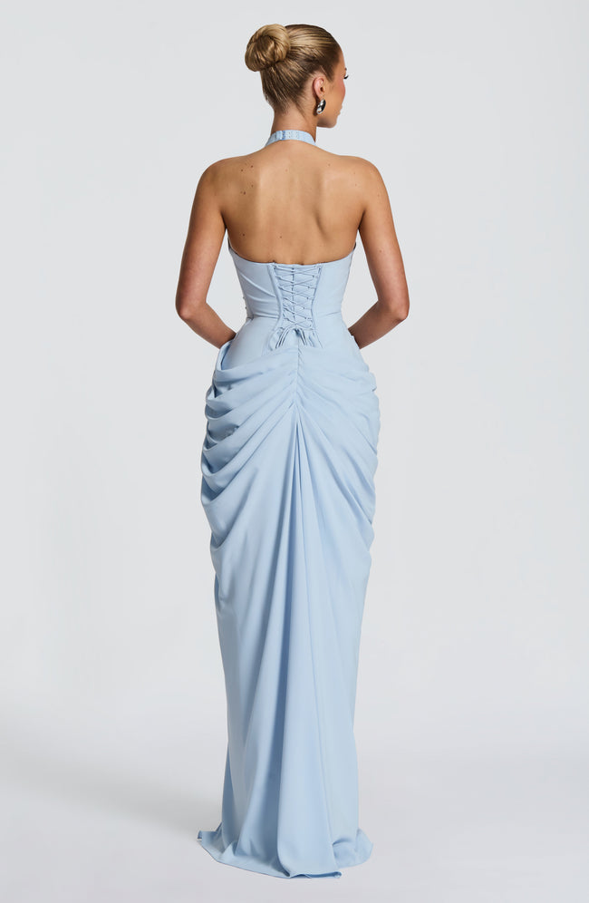 Minette Maxi Dress - Glacier Blue Main Image