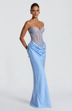 Kathleen Maxi Dress - Powder Blue