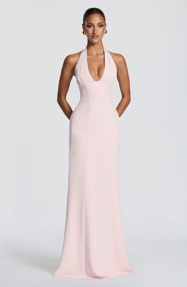 Adora Maxi Dress - Blush Hover Image
