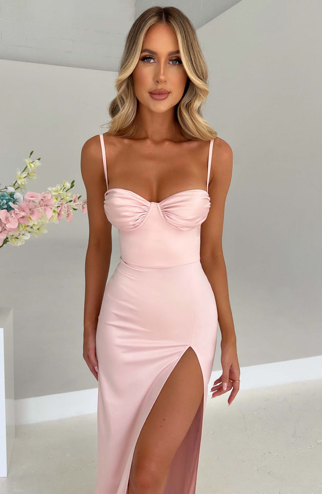 Alora Maxi Dress - Blush Main Image