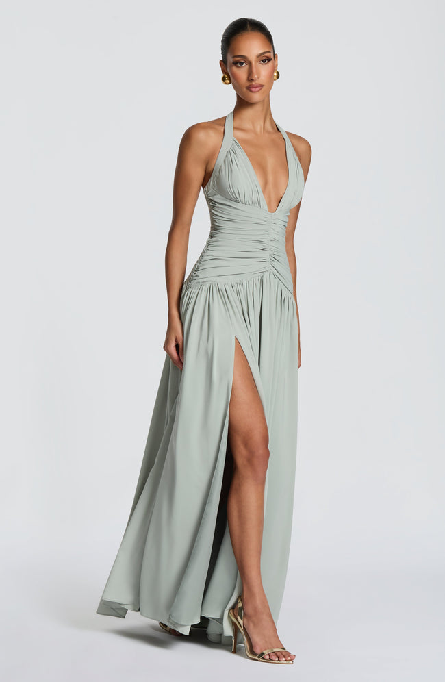 Amaris Maxi Dress - Sage Main Image