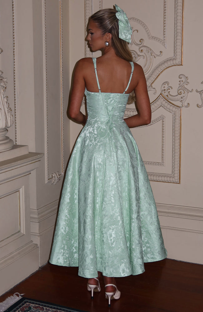 Amity Midi Dress - Mint Main Image