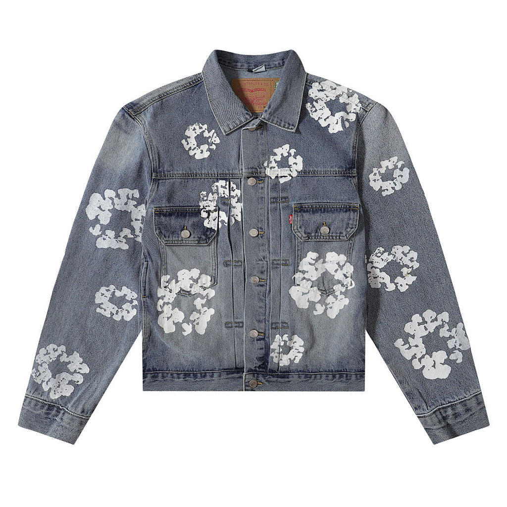Denim Tears All‑Over Floral Print Streetwear Jacket