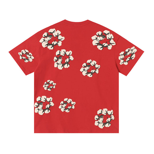 Denim Tears Red Wreath Tee Hover Image