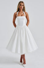 Cressida Midi Dress - Ivory