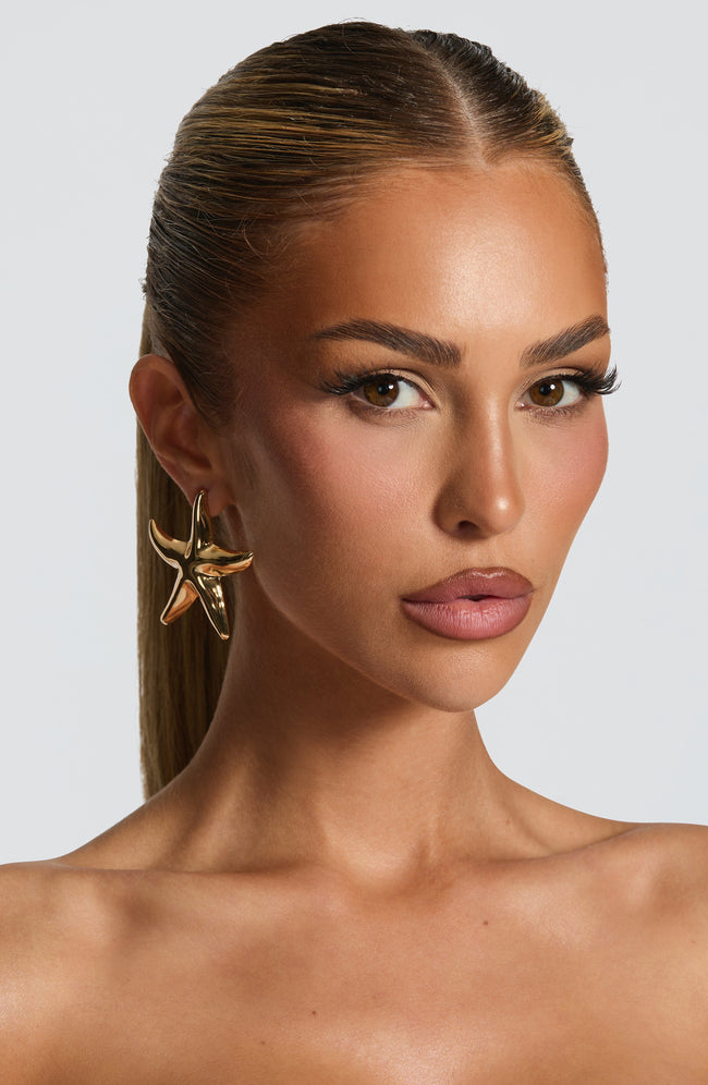 Dakona Earrings - Gold Main Image