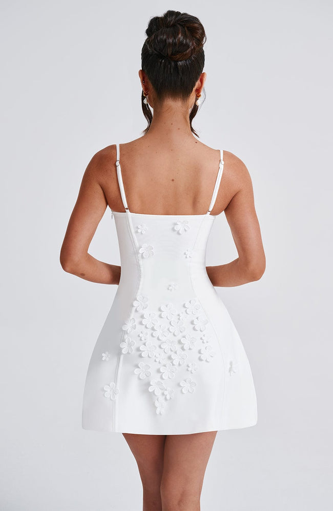 Dalary Mini Dress - Ivory Main Image