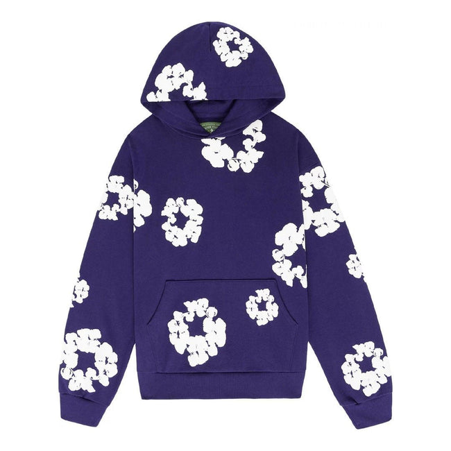 Denim Tears The Cotton Wreath Sweatshirt 'Purple' Hover Image