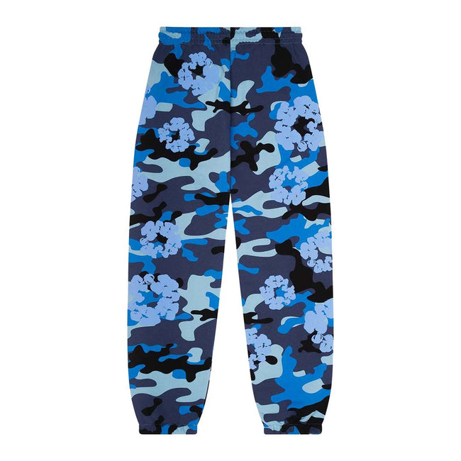 Denim Tears Wreath Sweatpant 'Blue Camo' Main Image