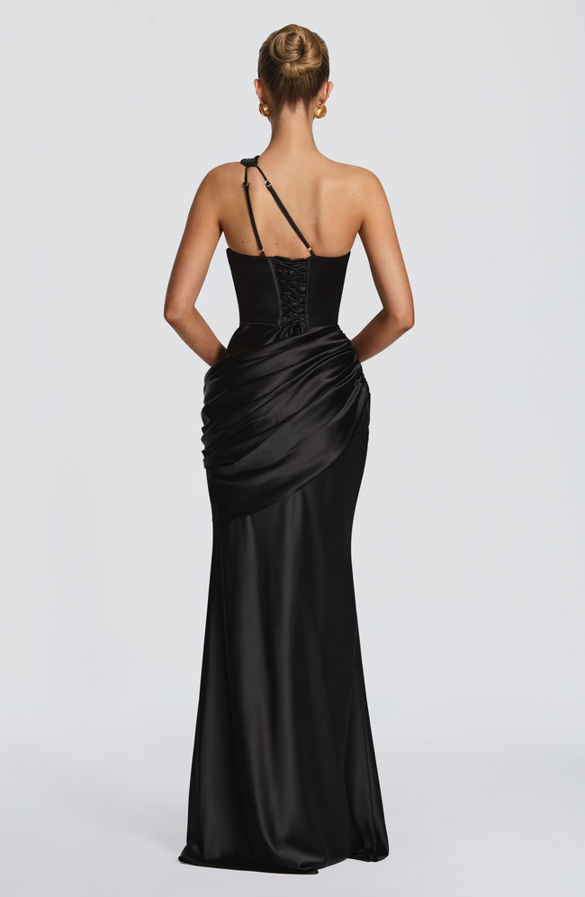Emina Maxi Dress - Black Main Image