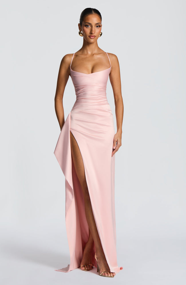 Helen Maxi Dress - Blush Hover Image