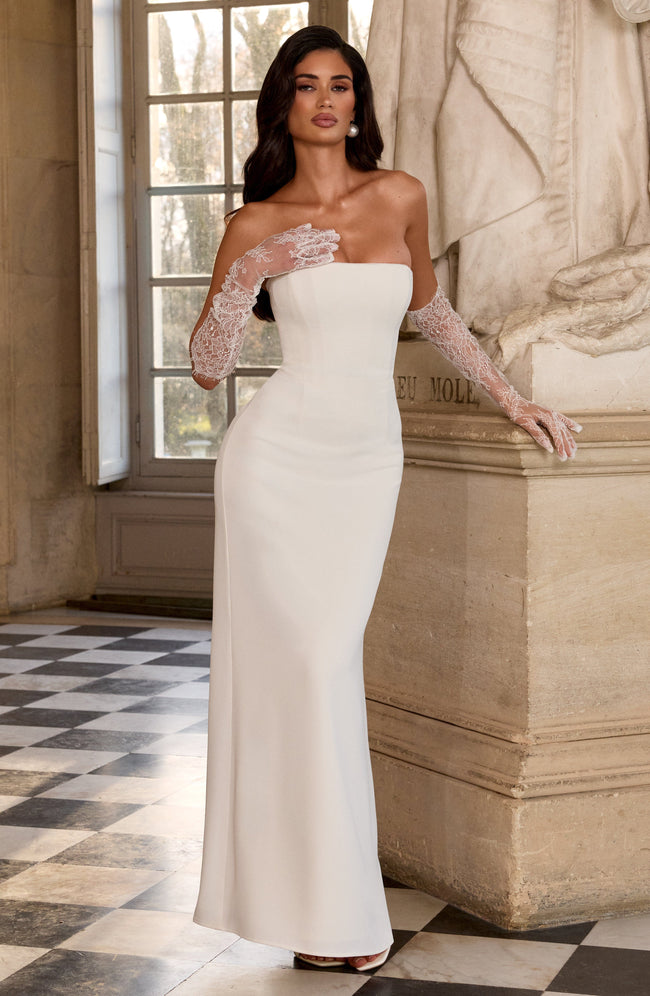 Irmina Maxi Dress - Ivory Main Image