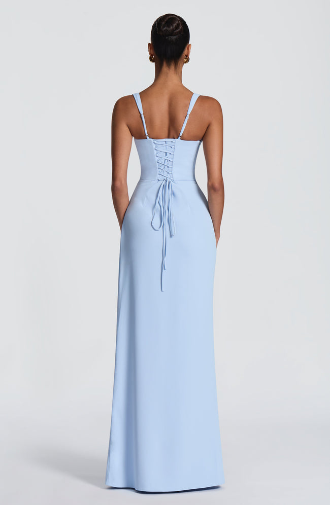 Laleh Maxi Dress - Glacier Blue Main Image
