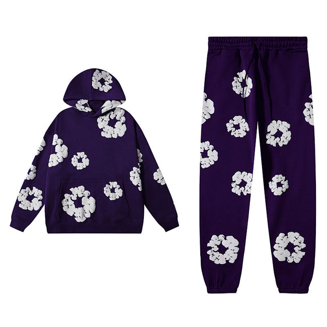 Denim Tears Purple Hoodie & Sweatpants Set Hover Image