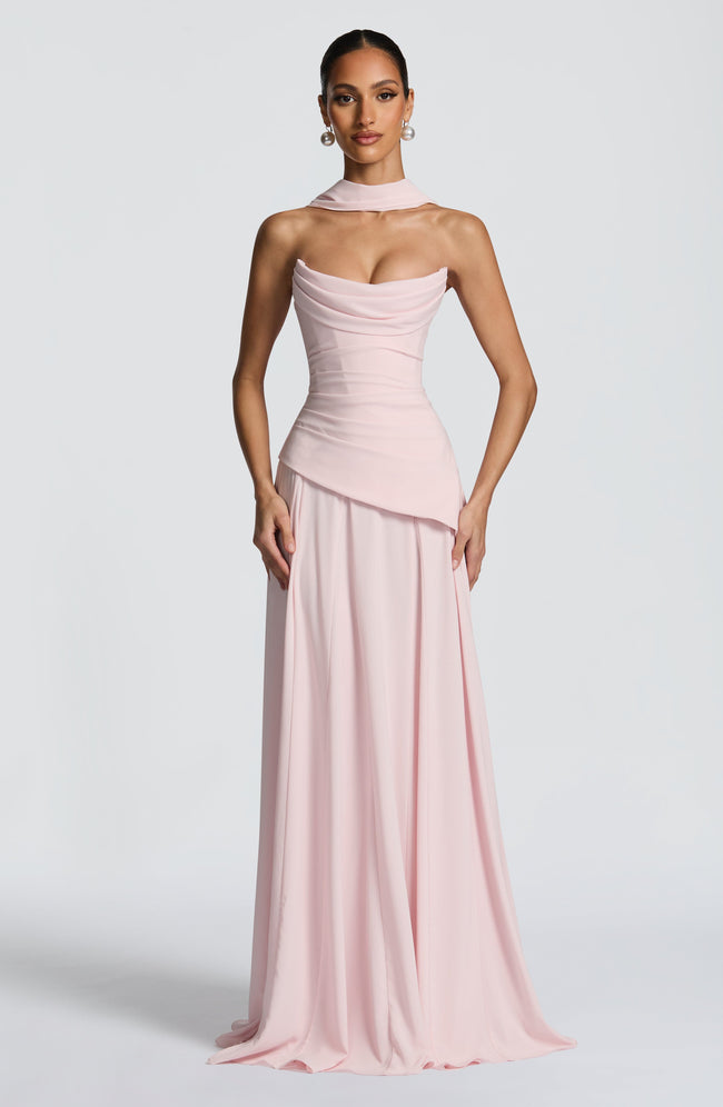 Patricia Maxi Dress - Blush Hover Image