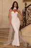 Sian Maxi Dress - Ivory Embellishment