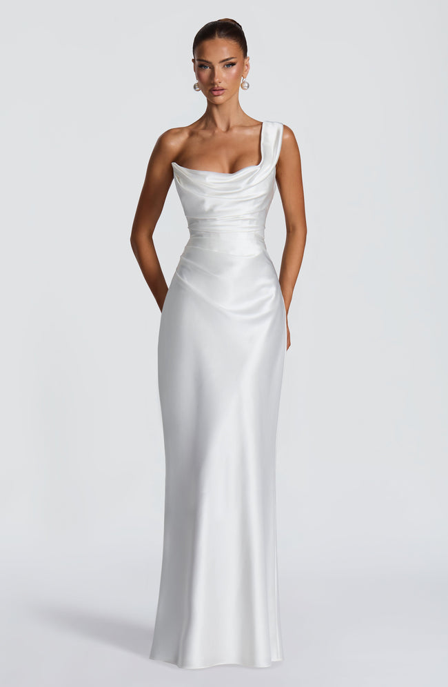 Thalassa Maxi Dress - Ivory Main Image
